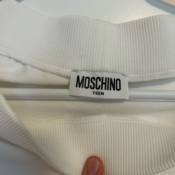 Moschino Teen Toy Bear All Over Print Tee And Skirt - Picture 7 of 9